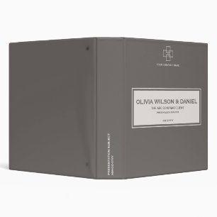 Minimalist Professional Binder