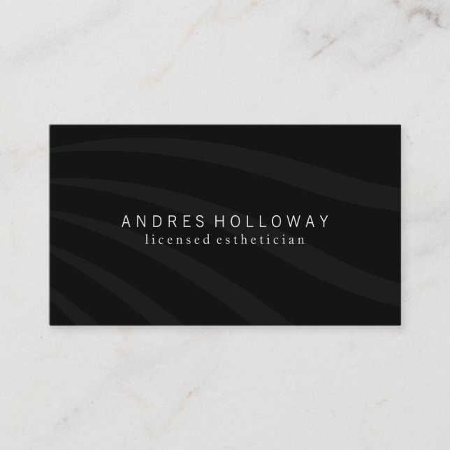 Minimalist Professional Business Card (Front)