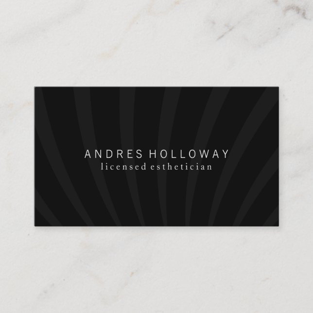 Minimalist Professional Business Card (Front)