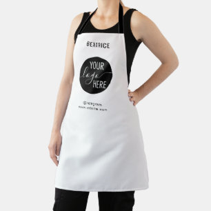 Minimalist Professional Business Company Logo  Apron