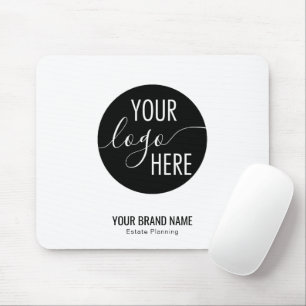 Minimalist Professional Business Company Logo Mouse Pad