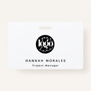 Minimalist Professional Business Custom Logo Badge