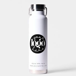 Minimalist Professional Business Custom Logo Water Bottle