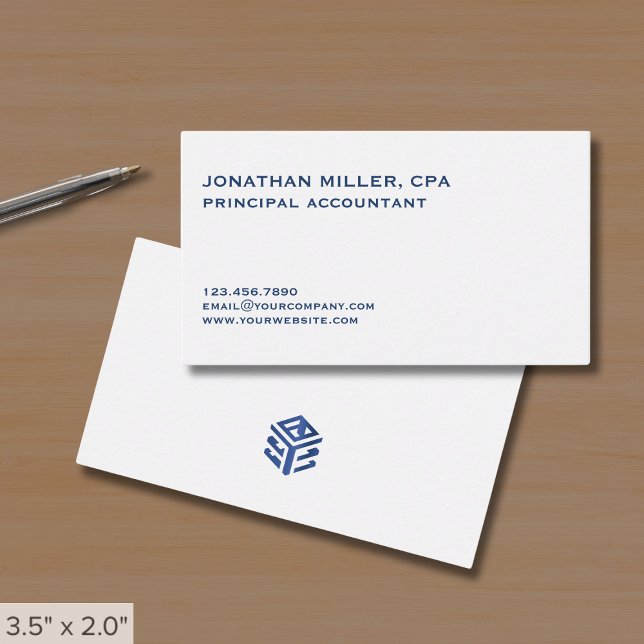 Minimalist Professional Classic Business Card (Creator Uploaded)