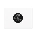 Minimalist Professional Company Logo QR Code