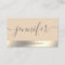 Minimalist professional  gold foil