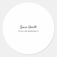 Minimalist Professional Modern