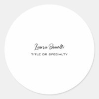 Minimalist Professional Modern
