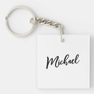 Minimalist Professional Modern Elegant Keychain