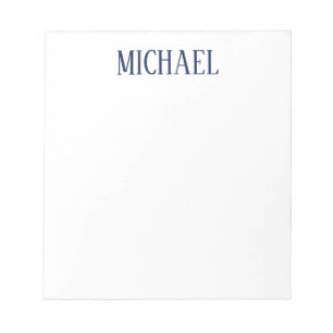 Minimalist Professional Modern Elegant Notepad