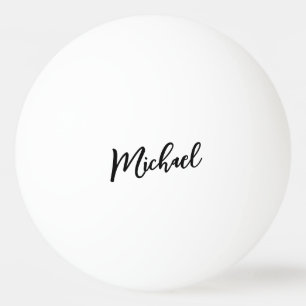 Minimalist Professional Modern Elegant Ping Pong Ball