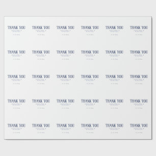 Minimalist Professional Modern Elegant Wrapping Paper