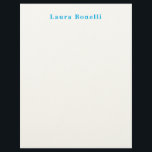 Minimalist Professional Modern Plain Name Title Letterhead<br><div class="desc">Plain Minimalist Modern Designs. They're all simple,  attractive,  unique.</div>