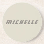 Minimalist Professional Modern Science Fiction Coaster<br><div class="desc">Modern Professional Simple Design.</div>