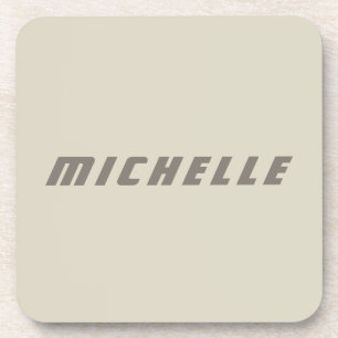 Minimalist Professional Modern Science Fiction Coaster