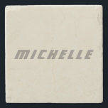 Minimalist Professional Modern Science Fiction Stone Coaster<br><div class="desc">Modern Professional Simple Design.</div>