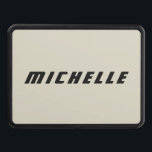 Minimalist Professional Modern Science Fiction Trailer Hitch Cover<br><div class="desc">Modern Professional Simple Design.</div>