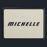Minimalist Professional Modern Science Fiction Trailer Hitch Cover<br><div class="desc">Modern Professional Simple Design.</div>