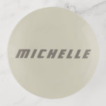 Minimalist Professional Modern Science Fiction Trinket Trays<br><div class="desc">Modern Professional Simple Design.</div>