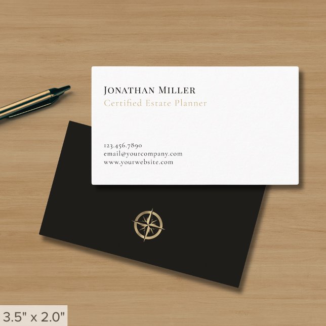 Minimalist Professional Services Business Card (Creator Uploaded)