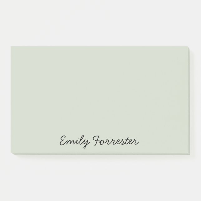 Minimalist Professional Simple Post-it Notes (Front)