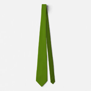 Minimalist Professional Solid Avocado Green Colour Tie