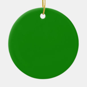 Minimalist Professional Solid India Green Color Ceramic Ornament
