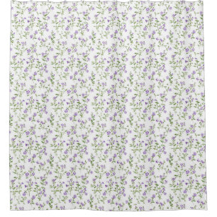 Minimalist purple flowers