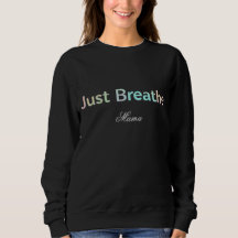  Minimalist Quote Design just breath custom name