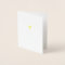 Minimalist Real Gold Foil Heart Love Greeting Card