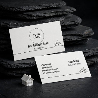 Minimalist Realtor Business Card