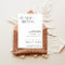 Minimalist Rehearsal Dinner Invite | Night Before 