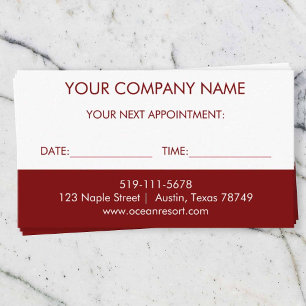 Minimalist Reminder Card