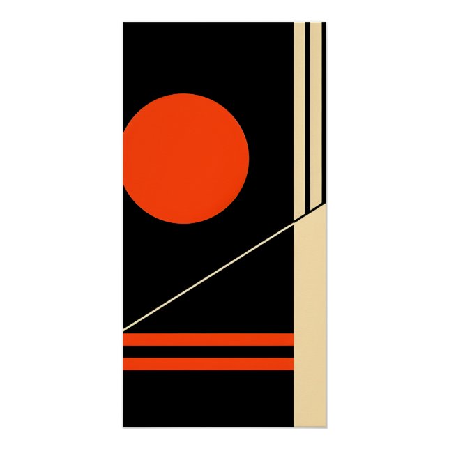 Minimalist Retro Wall Art (Front)