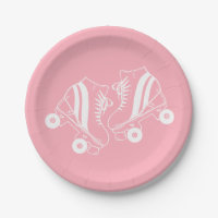 Minimalist Roller Skates Derby Skating Pink