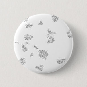Minimalist Round Button Modern Abstract Pin
