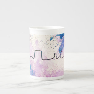 Minimalist RT Design   Inhalotherapy Inspired Bone China Mug