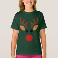 Minimalist Rudolph Reindeer