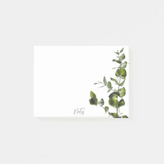 Minimalist Sage Eucalyptus Post It Notes