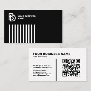 Minimalist Sample Business Card Template – Modern