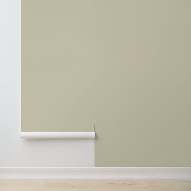 Minimalist sand beige neutral plain solid elegant wallpaper (Application)