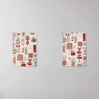 minimalist scribble ornaments