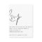 Minimalist Script QR Code Wedding RSVP