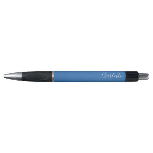 Minimalist Script Typography Name Personalized Pen (Front)