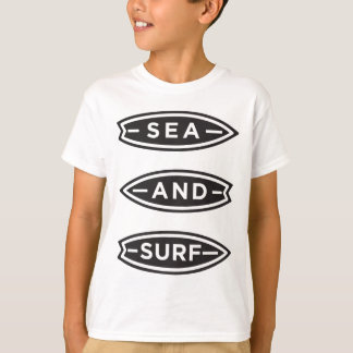 Minimalist Sea and Surf Design – Vintage Ocean T-Shirt