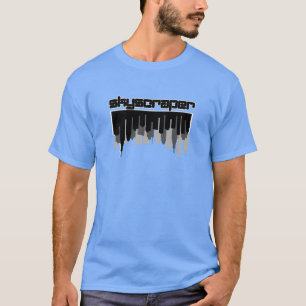 Minimalist Silhouette of Skyscraper T-Shirt