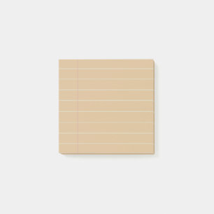 Minimalist Simple Lined Post-it Notes