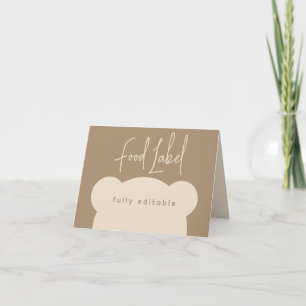 Minimalist simple modern bear Baby Shower Thank You Card