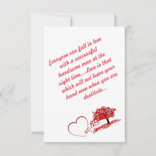 Minimalist Simple Script with Heart design Thank You Card