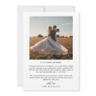 Minimalist Simple Script with Heart Wedding Photo